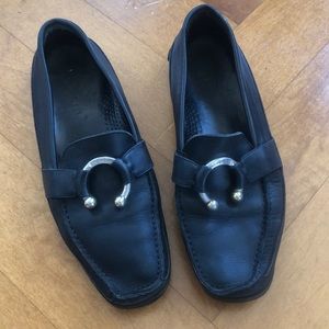 Black Yves Saint Laurent loafer